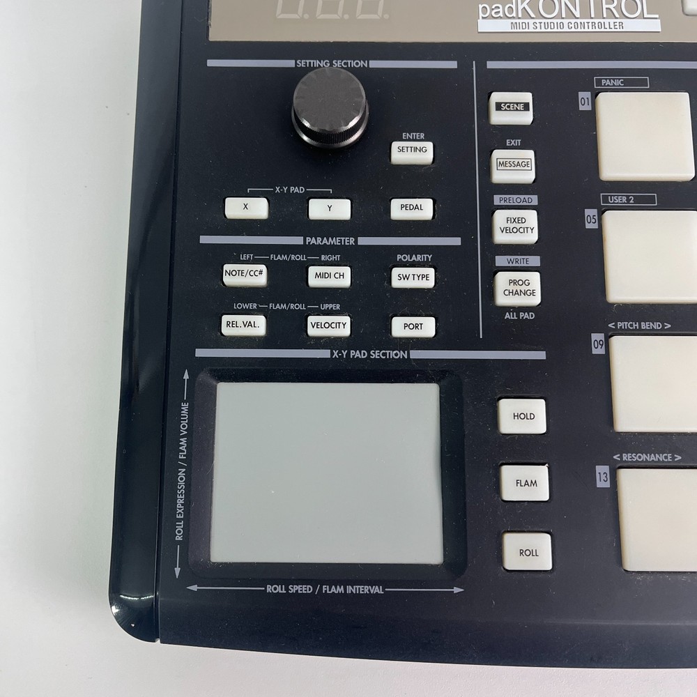 KORG KPC-1 padKONTROL Black MIDI Studio Controller Drum Pad - Tested & Working