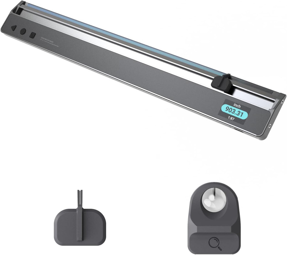 Neoruler 12" Digital Scale Ruler & Reading Kit - Smart Measuring Bundle