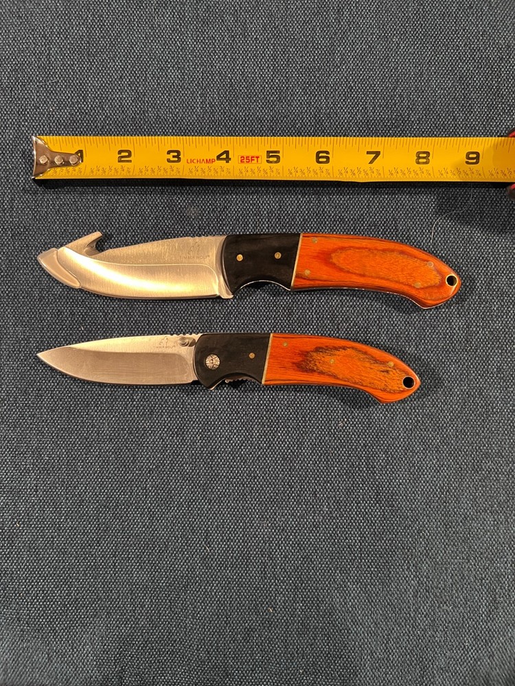 Timber Wolf River Run 2-Pc Hunting Knife Set