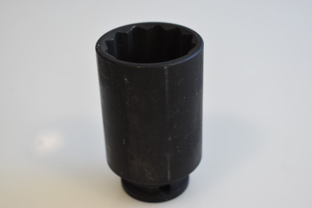 Mac Expert Tools E050076 1-3/8" SAE Deep Impact Socket 1/2" Drive 12 Point