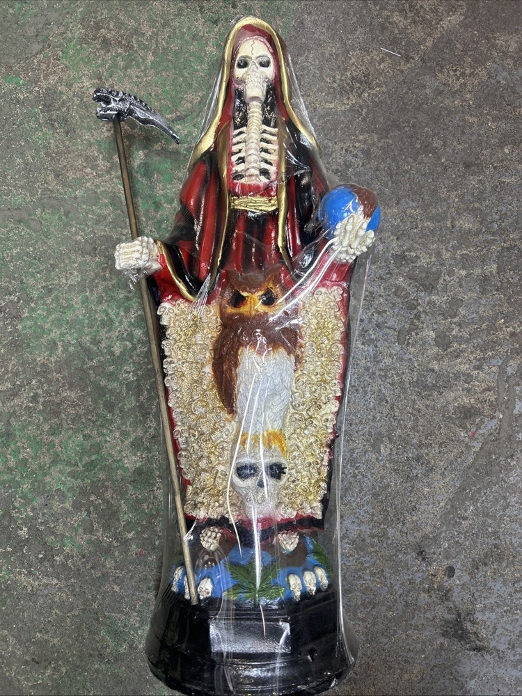 Santa Muerte 23in Red
