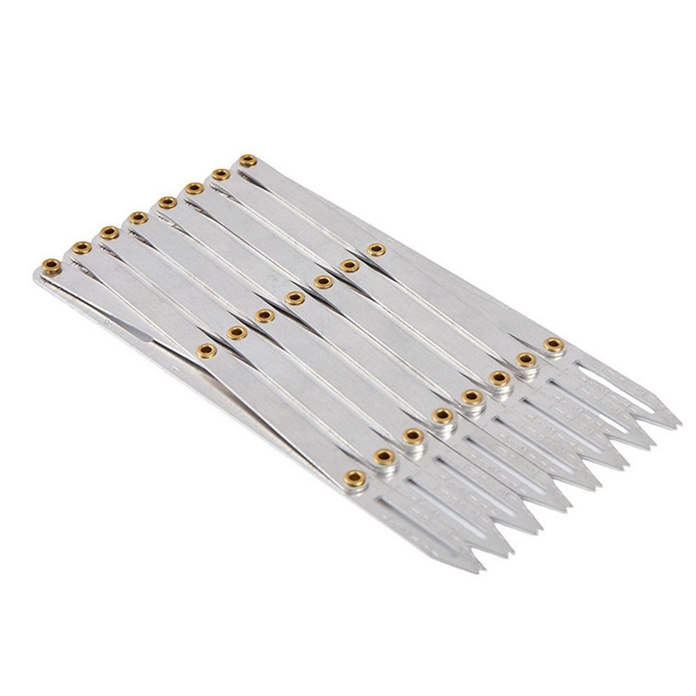 Adjustable Sewing Gauge Tool for Curtain Crafting and Button Placement