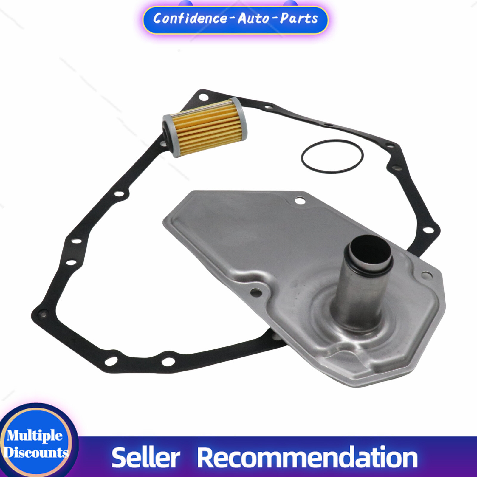 For Nissan Kicks 2018-2024 Versa 20-24 1.6L 3Pcs Transmission Oil Filter Gasket