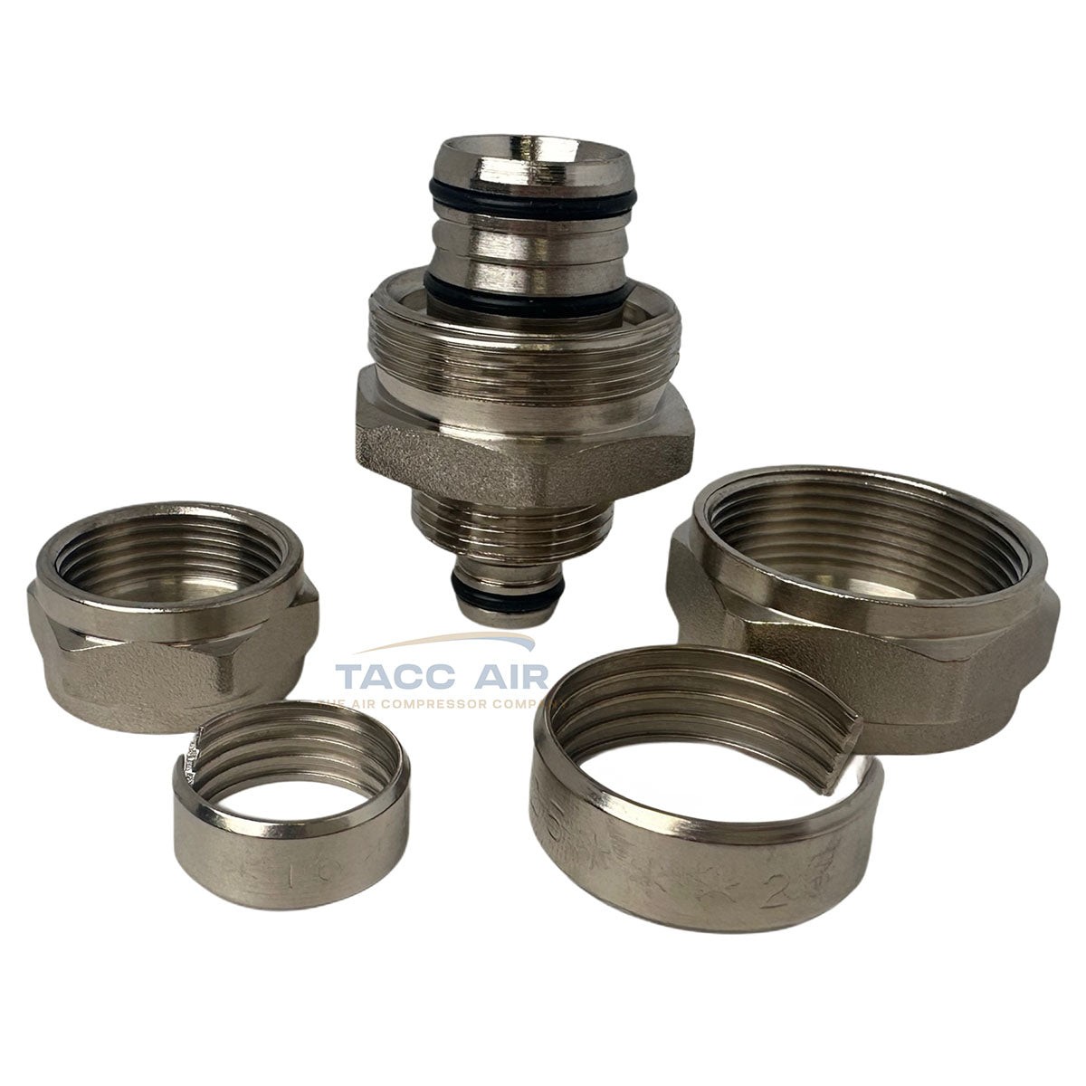 RapidAir M8024 Maxline Tubing 3/4" to 1/2" Piping Reducing Union Fitting