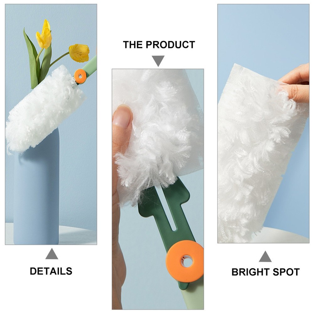 2pcs Removal Dusters Dusters Cleaning Supplies Rotating Dust