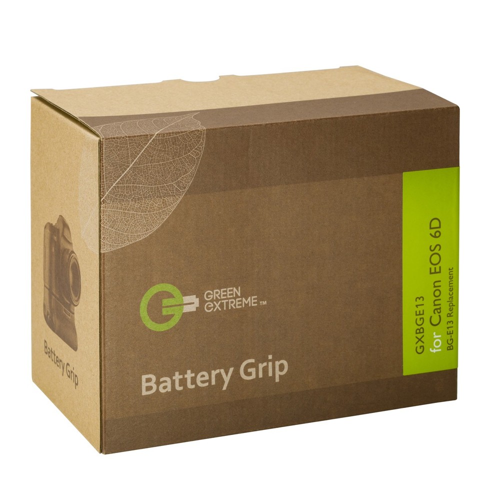 Green Extreme BG-E13 Battery Grip for Canon EOS 6D DSLR Camera