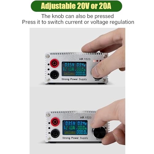 Short Circuit Tester with Digital Display & Buzzer Alarm, Adjustable Us Plug