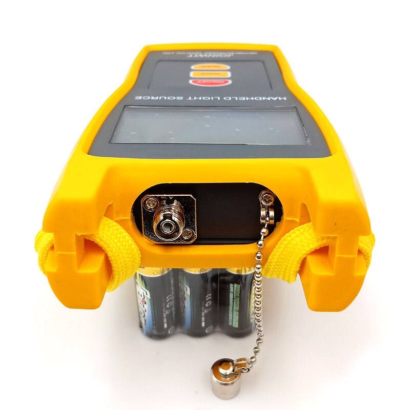 Handled Optical Light Source Optical Laser Source 1310/1550nm FTTH Testing Tools