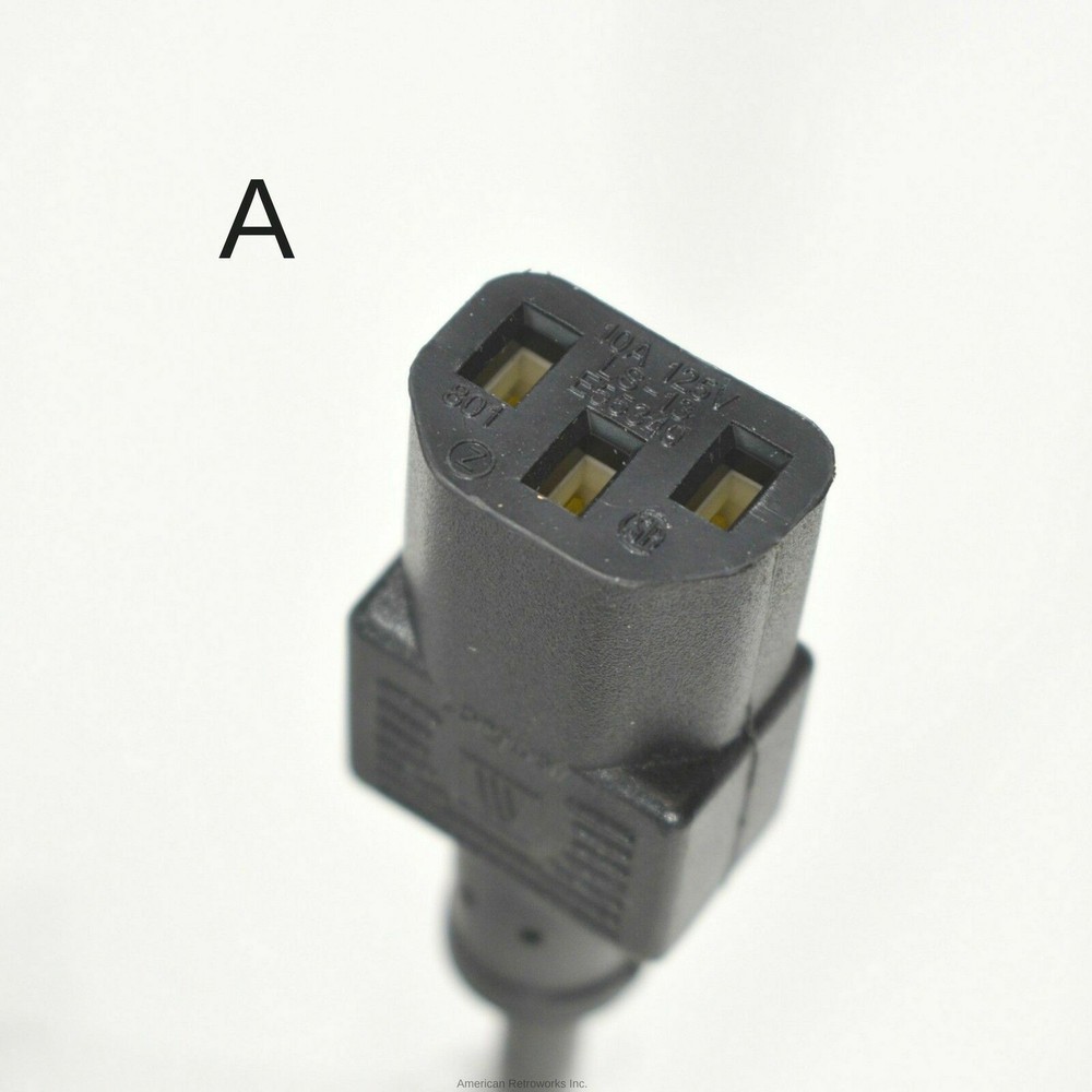 Replacement Power Cord for Compaq Desktop Computer PC *USED*