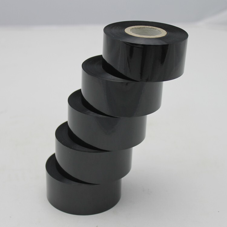 5 Rolls Hot Stamp Printer Black Ribbon For Hot Stamp Coding Printer Tape
