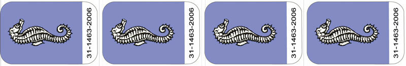 Bally Atlantis pinball machine Target decal set