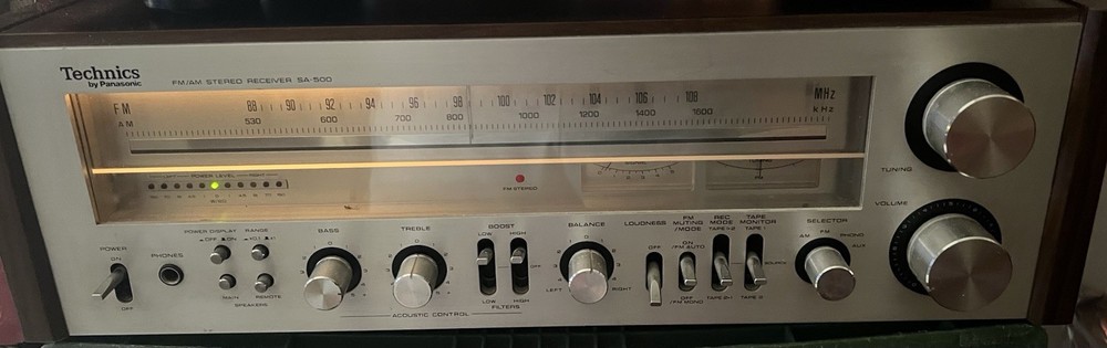 Technics  receiver SA-500