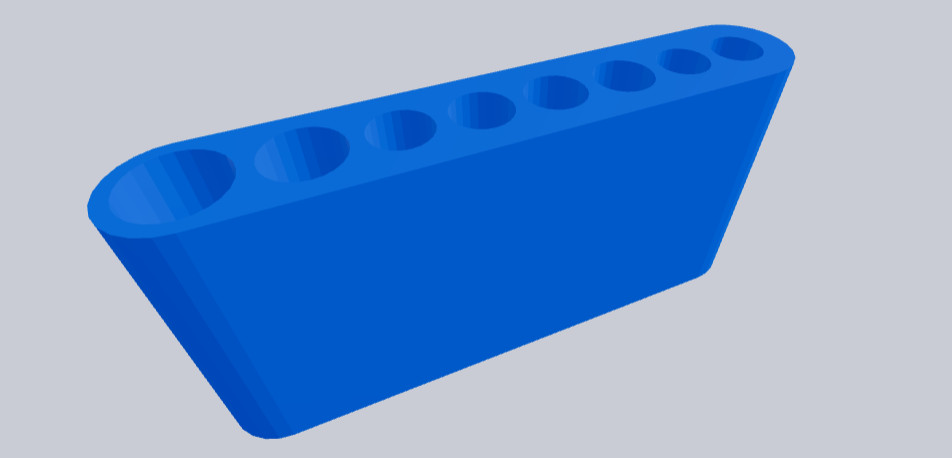 Holder for Harbor Freight 8pc Pin Punch Set