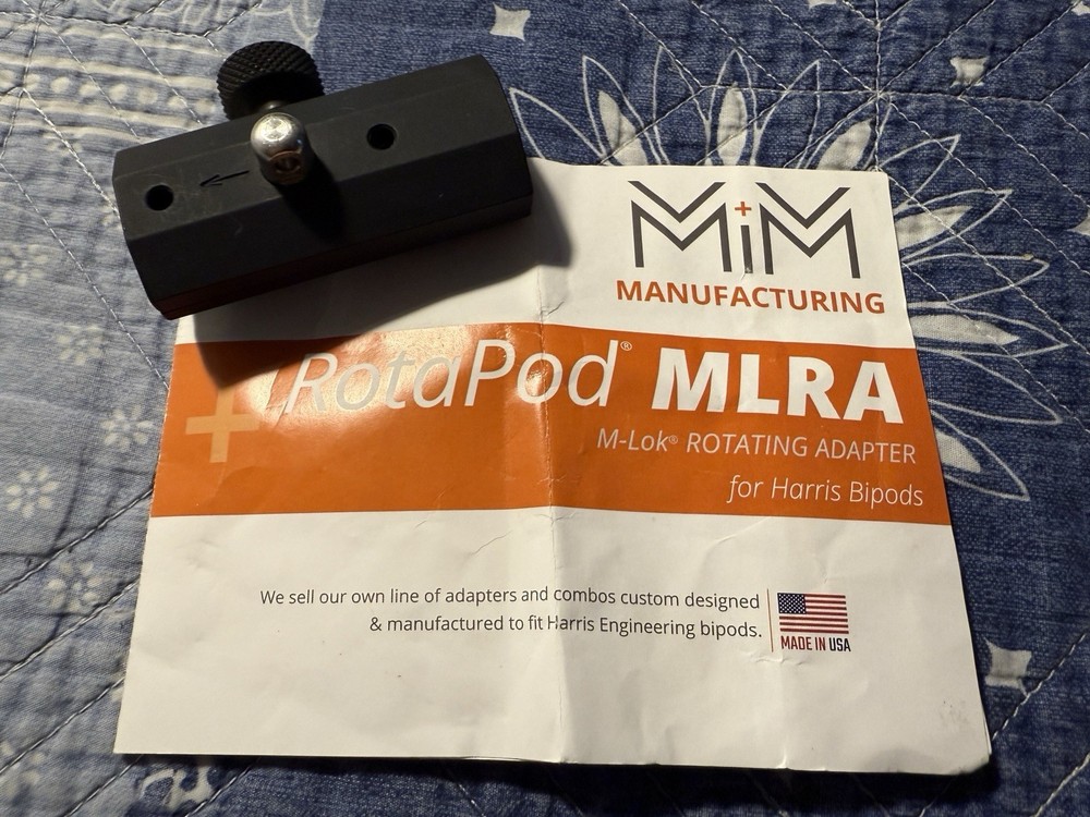 M-LOK Bipod Mount Adapter Compatible with Harris Sling Stud
