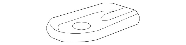 Genuine GM Radiator Lower Bracket 42511914