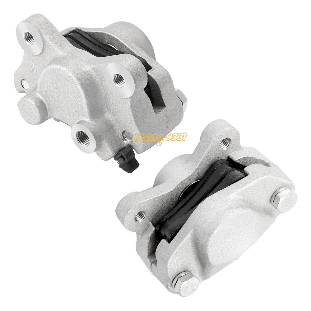 Front &Rear Brake Calipers for Arctic Cat 250 300 375 400 454 500 2x4 4X4 w/Pads