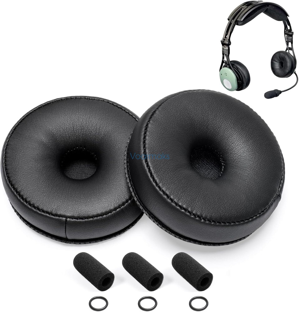Ear Seals+3 Mic Covers Refresh Kit for David Clark DC Pro X/DC Pro X2