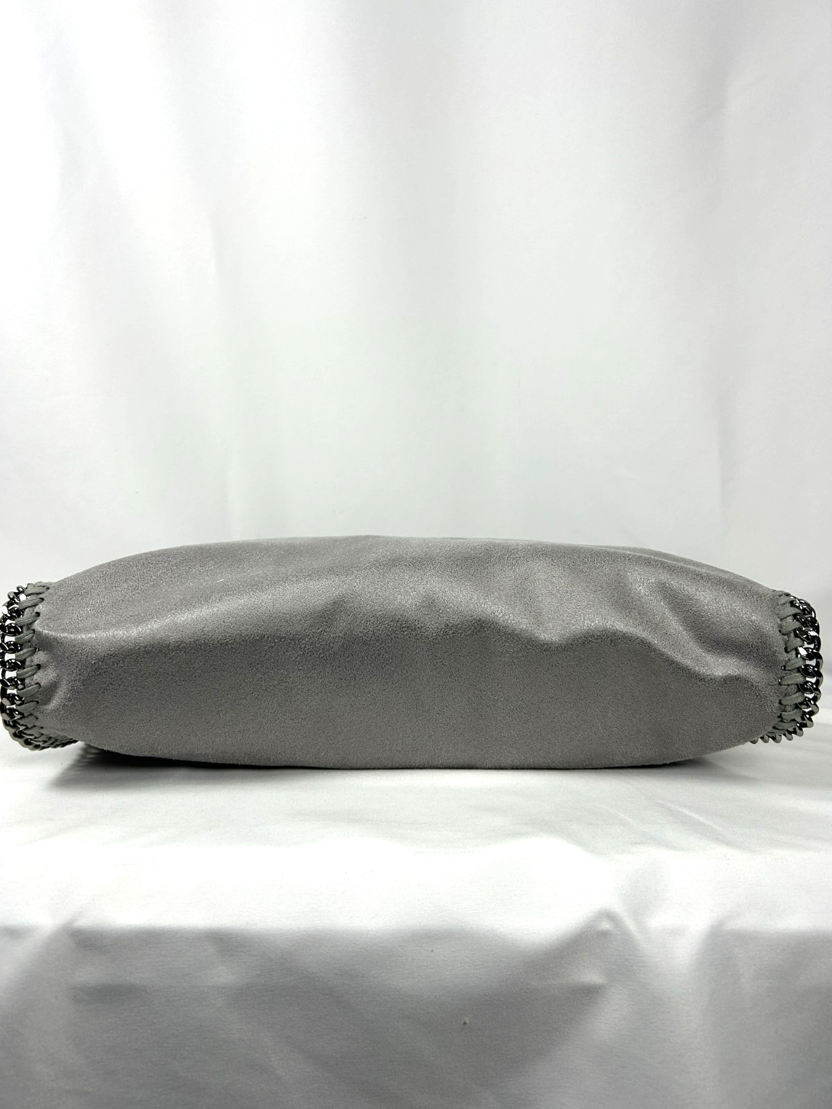 Stella McCartney Falabella Fold-over Tote Shoulder Bag Dark Gray UK 128778