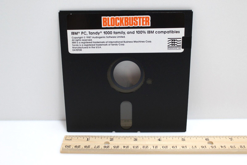 blockbuster - IBM, PC - 5 1/4" Floppy Disk Only