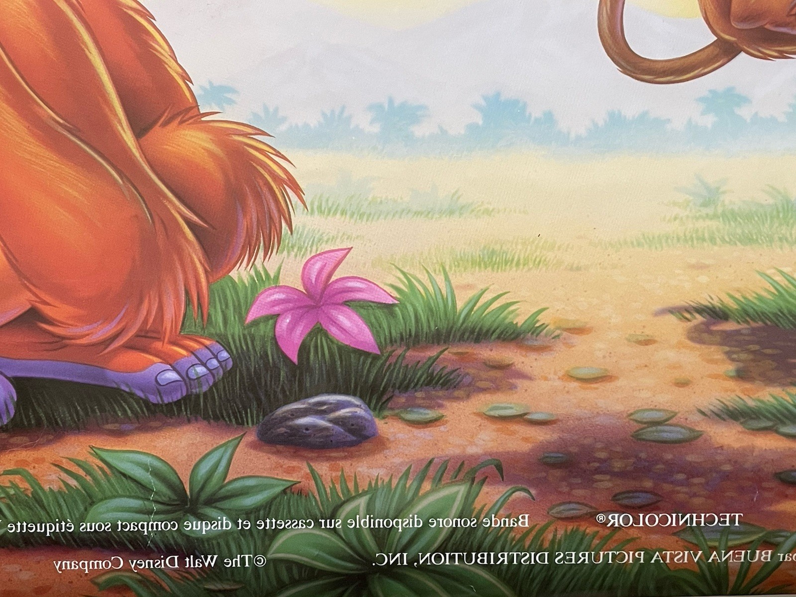 Disney THE JUNGLE BOOK French Original Movie Theater Poster 41”x 27”