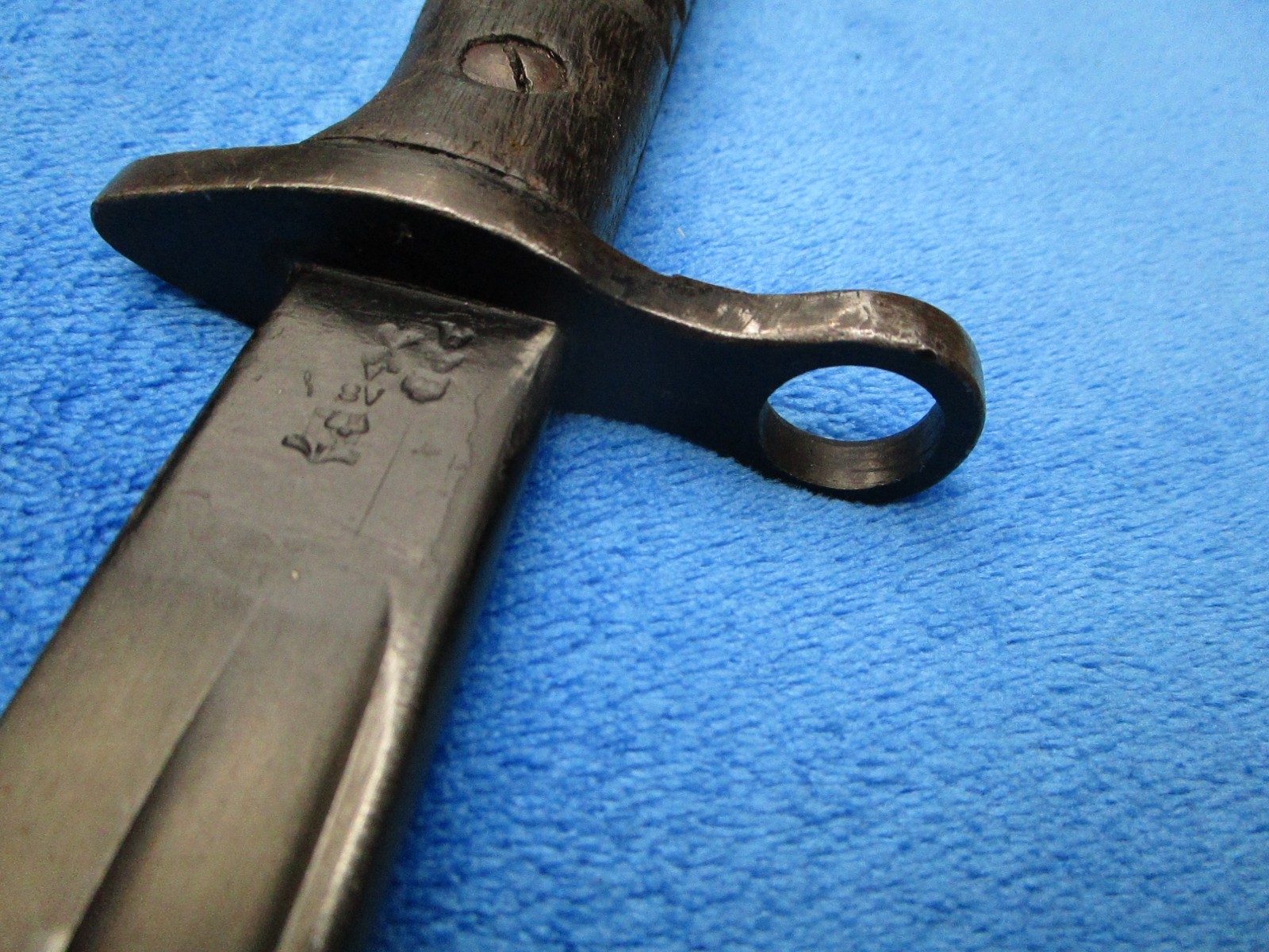 VINTAGE ORIGINAL US MADE BRITISH M1913 BAYONET AND SCABBARD MAKER REMINGTON 1917