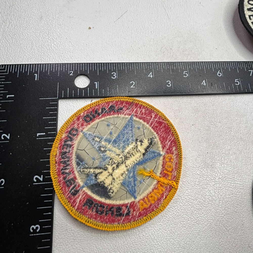 Vtg ROUGH!-MISSING LETTERS! NASA SPACE SHUTTLE COLUMBIA Patch 39MW