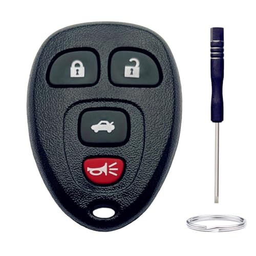 Key Fob Shell Replacement for Buick Lucerne/Chevy Impala Monte 4 Button-A