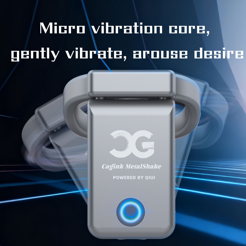 QIUI Added Vibration Extreme Chastity Cage AI APP Remote Control Bluetooth Lock