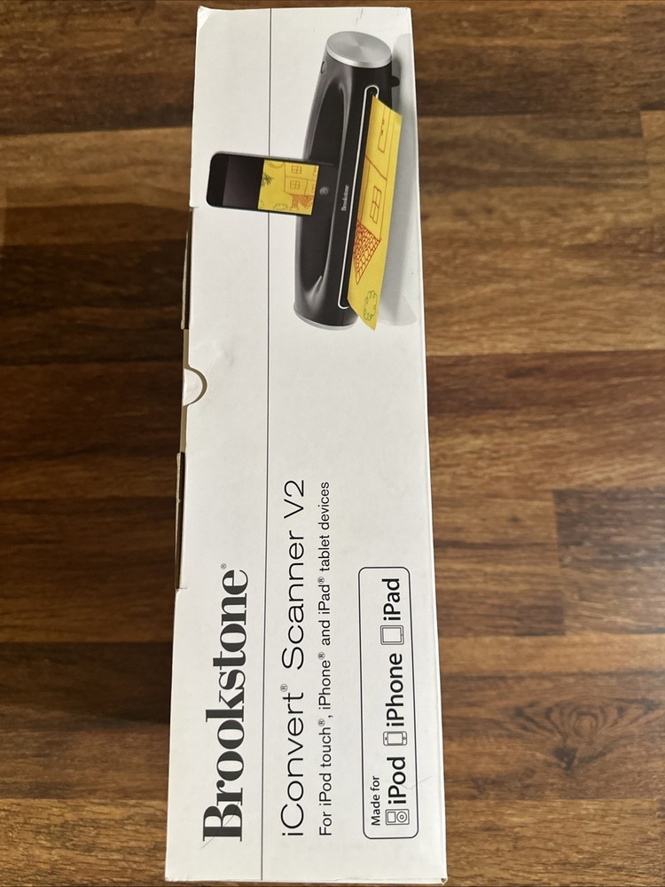 Brookstone iConvert Scanner V2 For iPod iphone or ipad