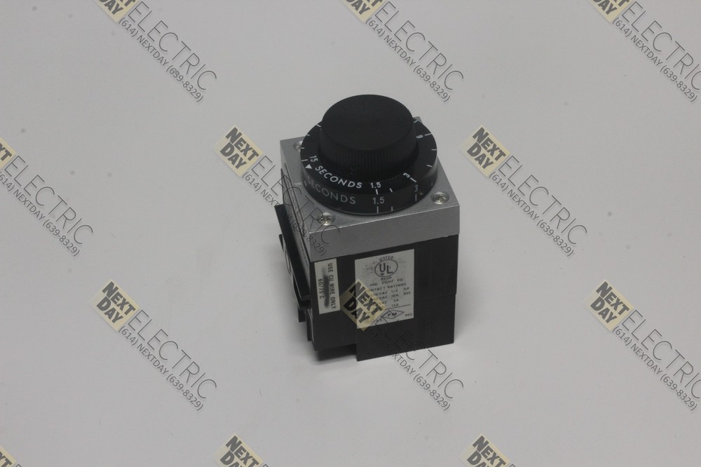 Agastat, 7012AC, Timing Relay Delay Time Timer 1.5-15sec