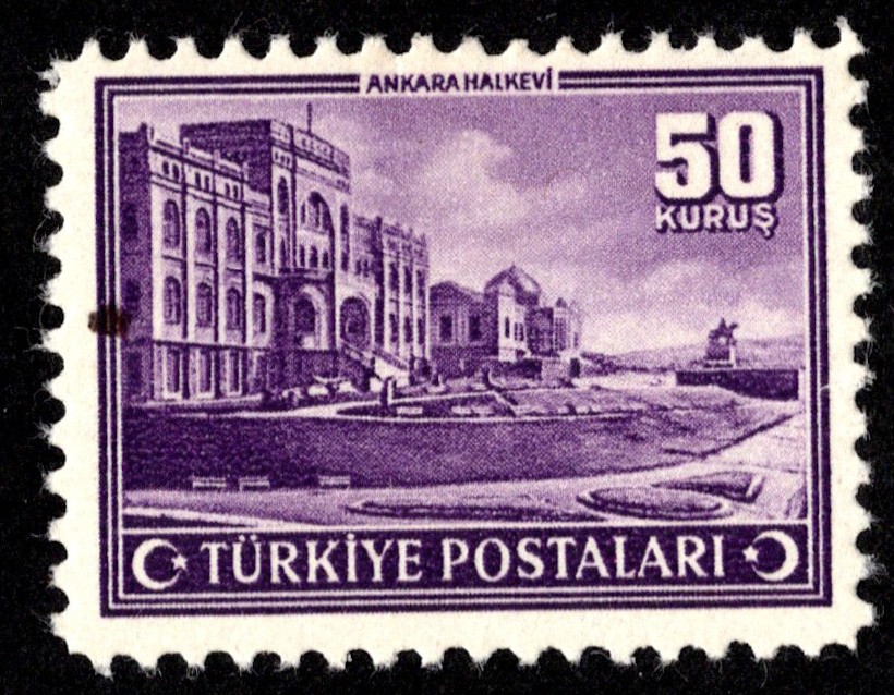 Turkey Scott 914 Unused lightly hinged.