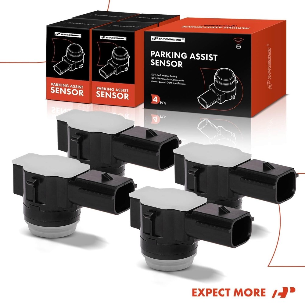 APremium 4PC Reverse Backup Parking Assist Sensor Compatible with Chevy, Cadi...
