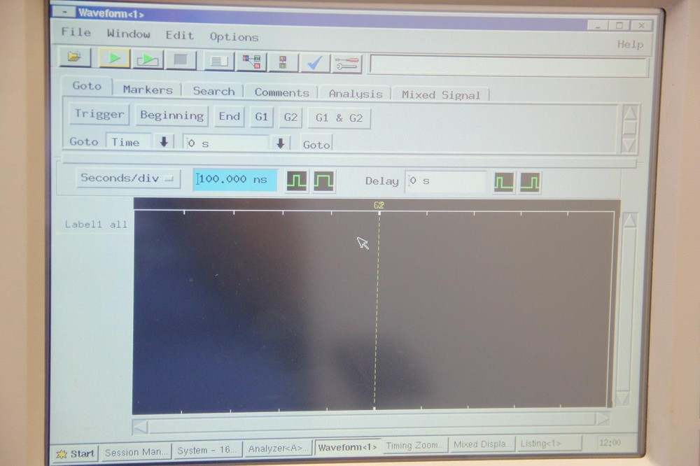 AGILENT 16702B Logic Analyzer Main Frame with 16752A Timing Zoom Analyzer