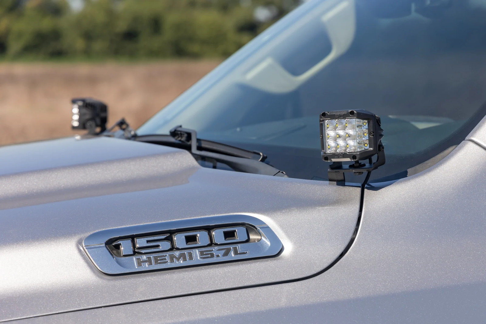 Rough Country LED Ditch Light Kit for 2019-2026 Ram 1500 | Spot - 82290