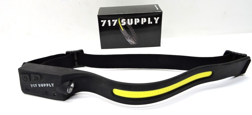717 Supply LED Headlamp Light w/ Motion Sensor On/Off - NEW!