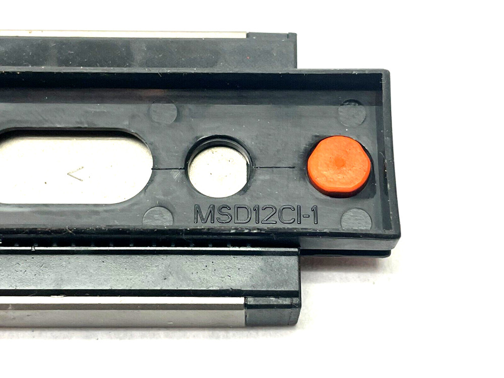 MSD12LMRRFZ Linear Guide Block w/ Plastic Rail