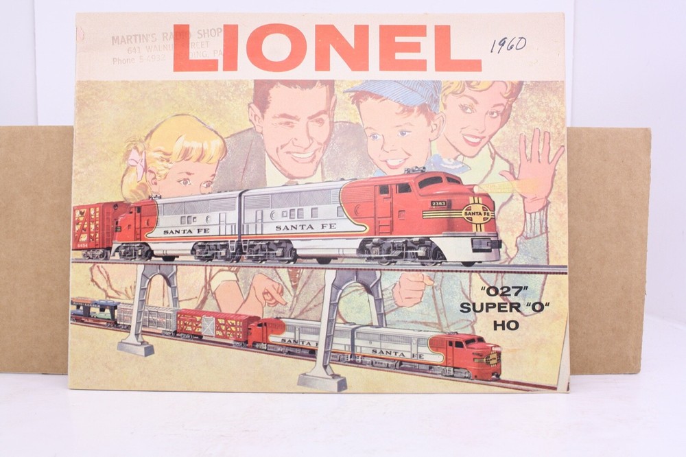 Lionel 1960 Color Catalog Good Condition