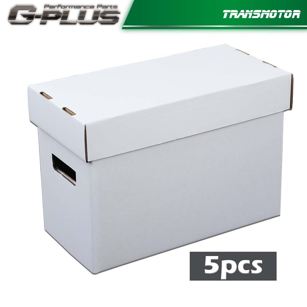 Comic Books Storage Boxes White Short Holds 150-175 Stackable Durable Archive