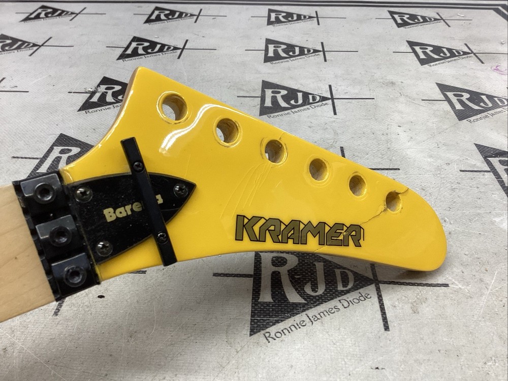 Kramer Baretta Electric Guitar Neck Maple Locking Repaired