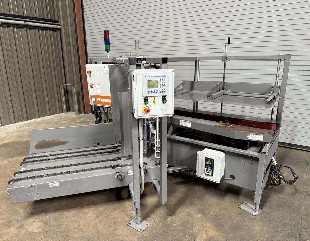 Pearson CE15 Automatic Case Erector with Bottom Taper, Box Former