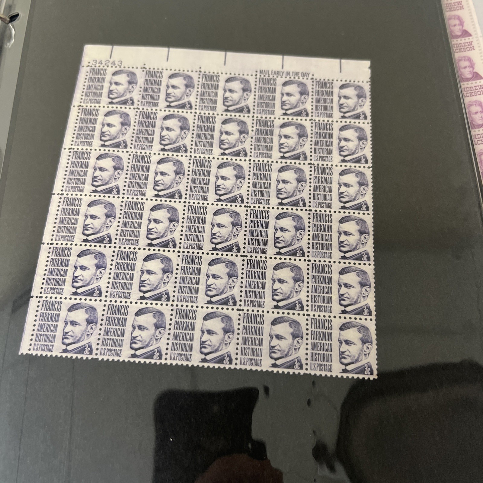 HUGE Unsearched Binder Of New and Used Stamps Vintage US And Overseas Make Offer