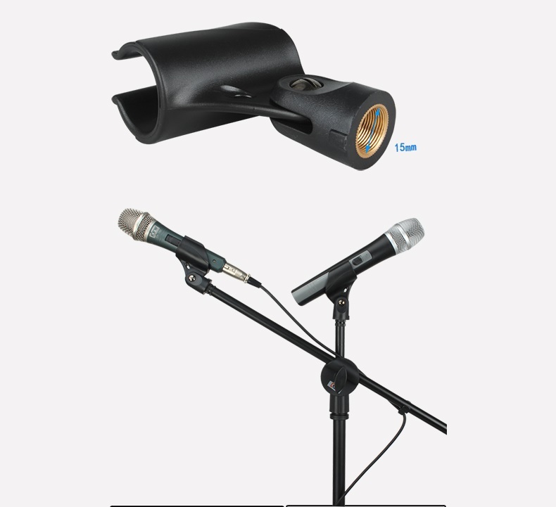 2 Pack Wireless Microphone Clip for Shure PG58 Handheld Wireless Microphone