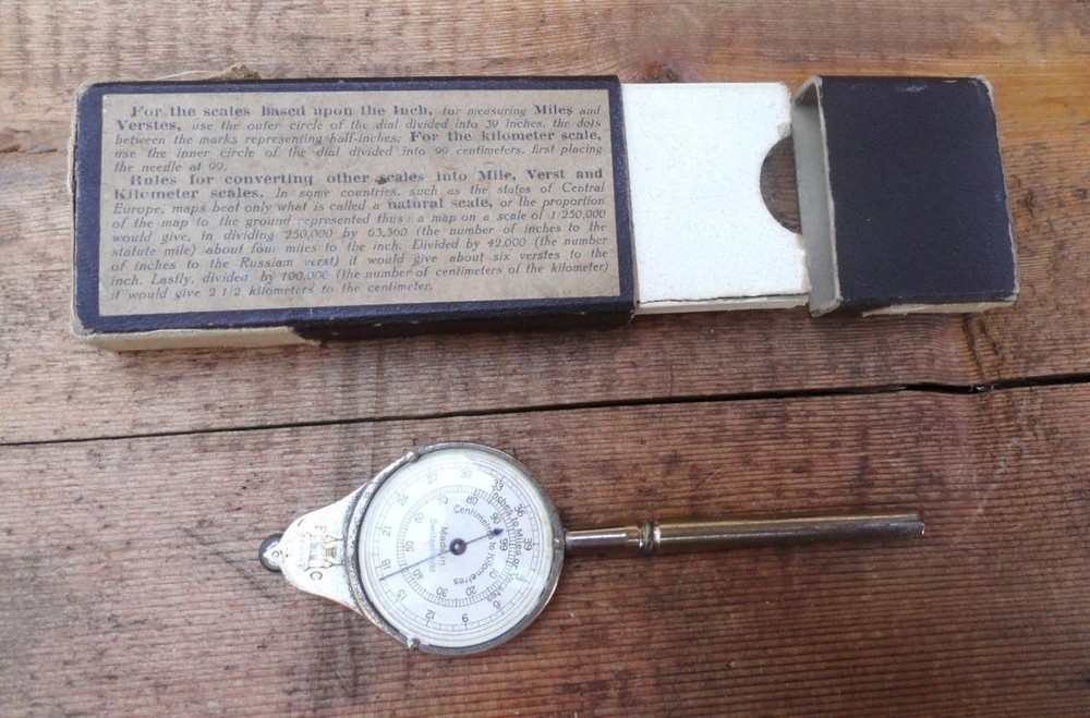 OPISOMETER Measuring Drafting Tool Made in Switzerland w/ ORIGINAL BOX