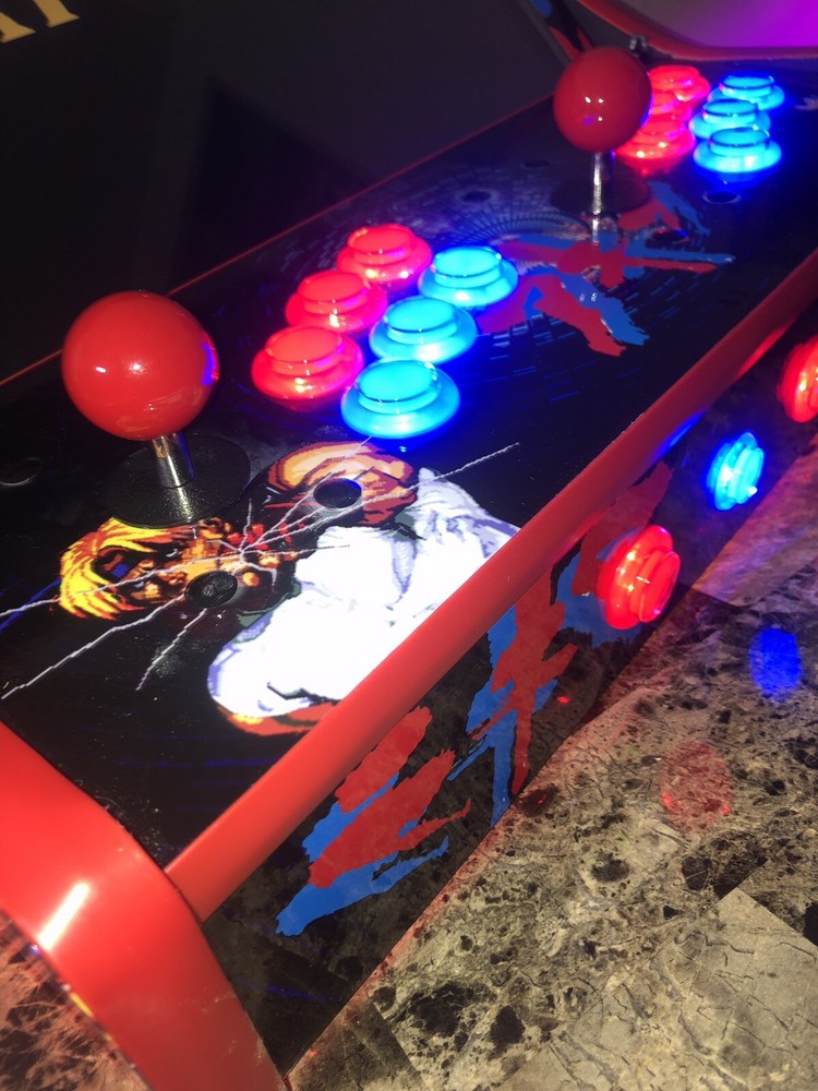 THE ULTIMATE CUSTOM Multicade Tabletop Bartop Arcade Cabinet Raspberry pi build