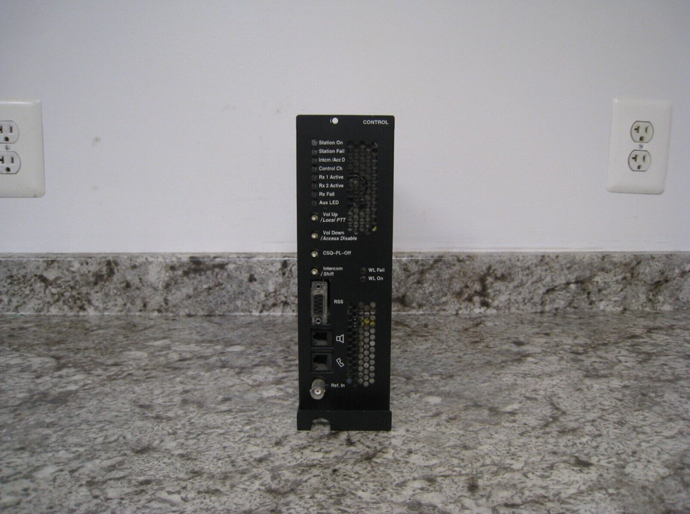 Motorola Quantar Base Station Repeater Control Control Board Faceplate Assy Used