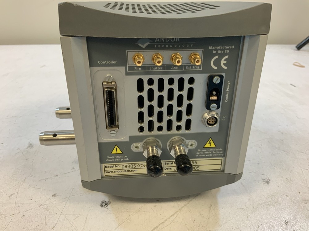 Andor iXon DV885KCS-VP EMCCD Microscope Camera, Silver "L1A"