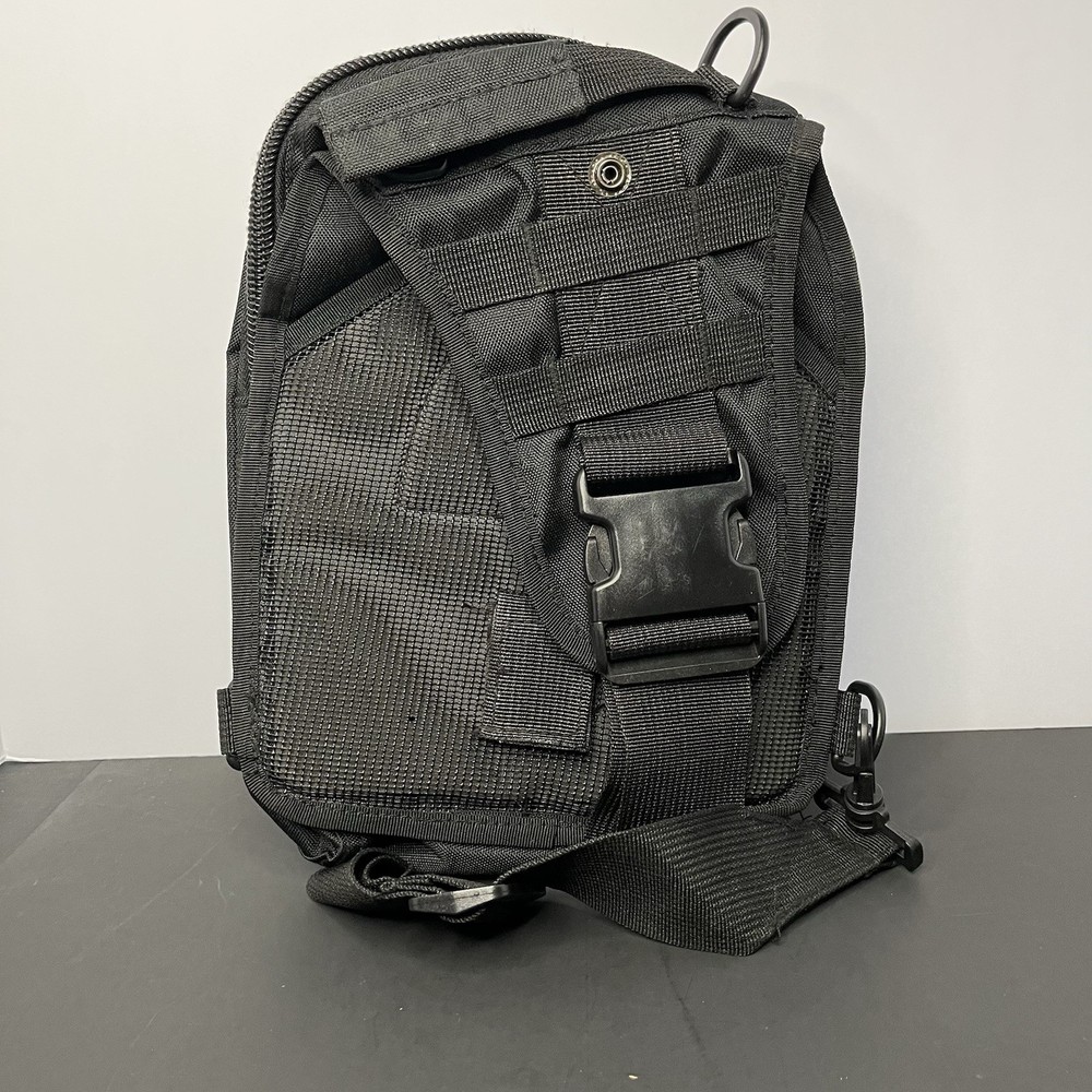 Airsoft Mini Carrier Backpack/Cross Body Bag With Patch