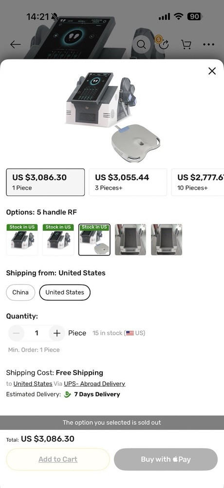 EMSZERO Neo Body Sculpt 6500w