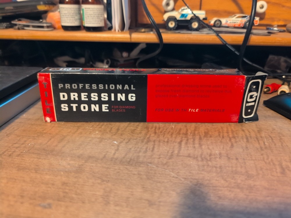 IQ Professional Dressing Stone.  For Use With Tile Materials