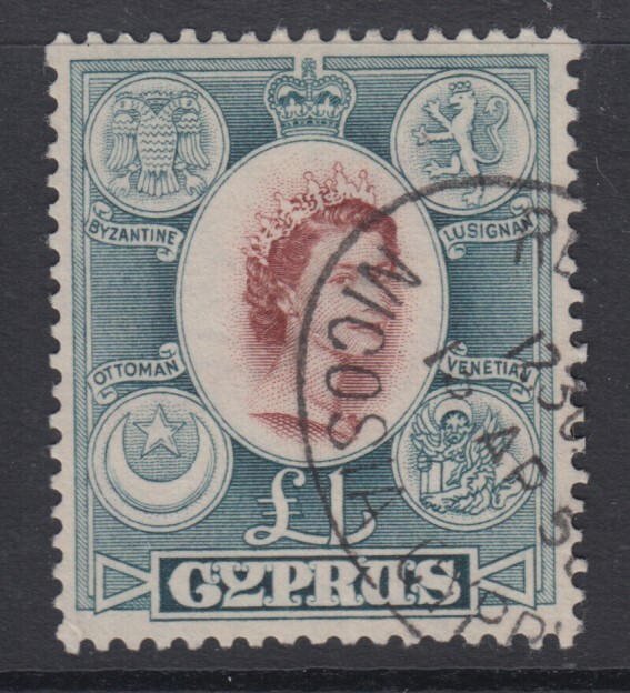 Cyprus, Scott 182 (SG 187), used